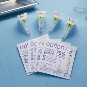 Pack of 4 Pen Needles and Alcohol Swabs (for one 4 dose pen/cartridge)