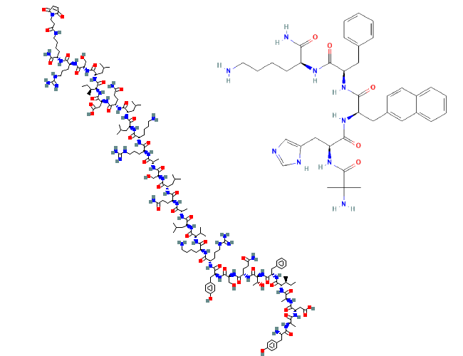 CJC-1295 and Ipamorelin Structure